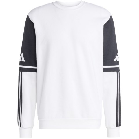 Bluza męska adidas Squadra 25 Sweat Crew biało-czarna JD2959