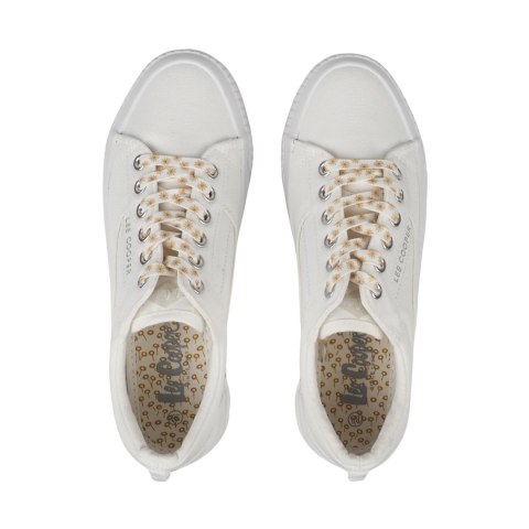 Buty damskie Lee Cooper białe LCW-24-31-2170LA