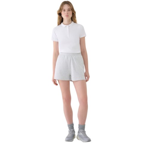 Koszulka damska polo 4F F365 biała 4FWMM00TPTSF365 10S
