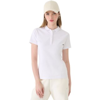 Koszulka damska polo 4F F514 biała 4FWMM00TPTSF514 10S