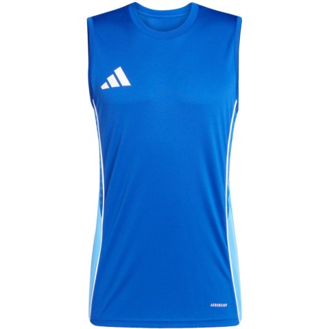 Koszulka męska adidas Tiro 25 Competition Sleeveless Jersey niebieska JI6575