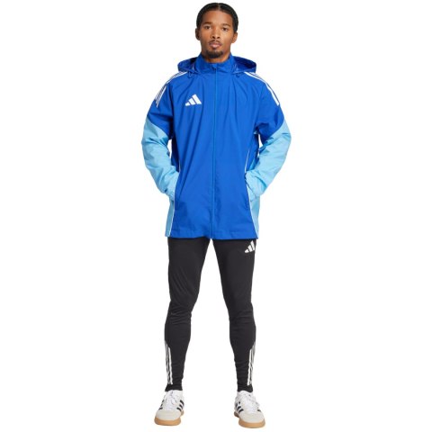 Kurtka męska adidas Tiro 25 Competition All-Weather niebieska JI8930
