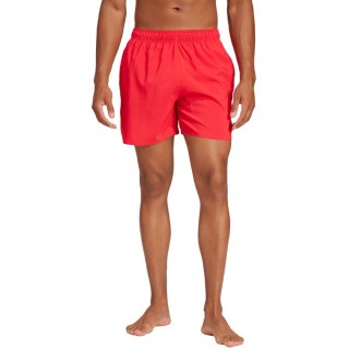 Spodenki kąpielowe męskie adidas Solid CLX Short-Length czerwone JC9919