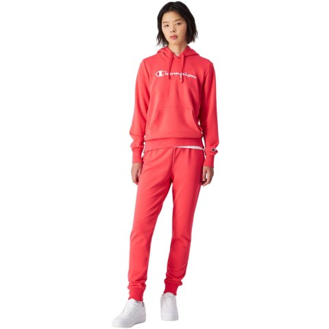 Spodnie damskie Champion Rib Cuff Pants różowe 118101 PS203