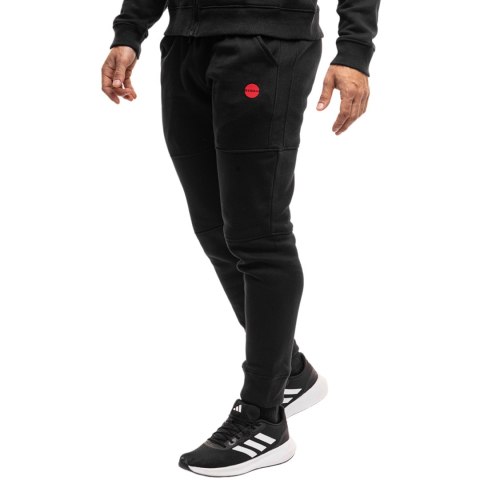 Spodnie męskie Ozoshi James czarne OZ93933