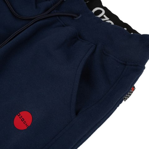 Spodnie męskie Ozoshi James granatowe OZ93943