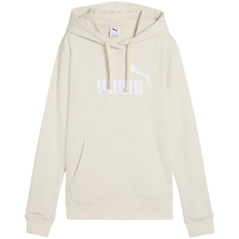 Bluza damska Puma ESS No.1 Logo Hoodie kremowa 682391 87