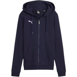 Bluza damska Puma Team Goal Casuals Hooded granatowa 658597 06