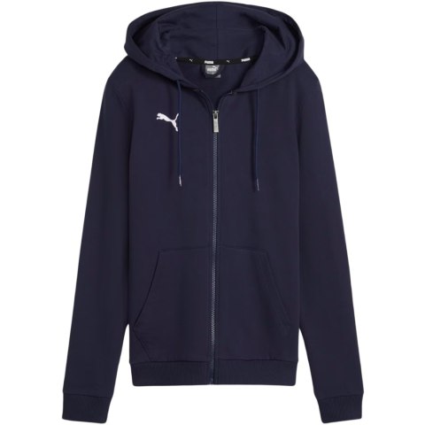 Bluza damska Puma Team Goal Casuals Hooded granatowa 658597 06