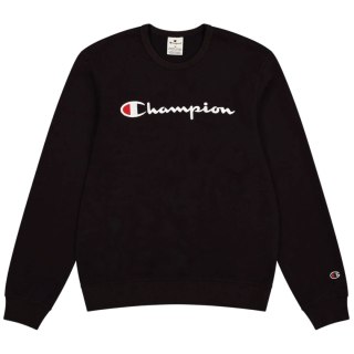 Bluza męska Champion Crewneck Sweatshirt czarna 220727 KK001