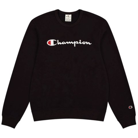 Bluza męska Champion Crewneck Sweatshirt czarna 220727 KK001