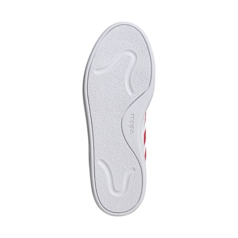 Buty męskie adidas Courtblock biało-czerwone JP5342