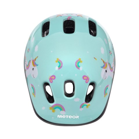 Kask rowerowy Meteor KS06 Pony XS 44-48 cm miętowy 17436