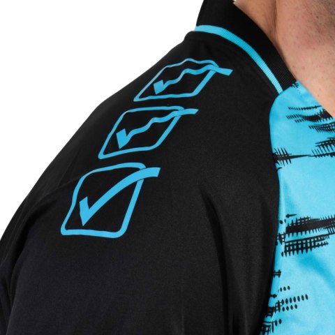 Komplet bramkarski Givova Difesa turkusowo-czarny KITP10 2410