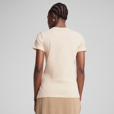 Koszulka damska Puma ESS No.1 Logo Tee beżowa 682371 87