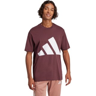 Koszulka męska adidas Essentials Big Logo bordowa JE8939