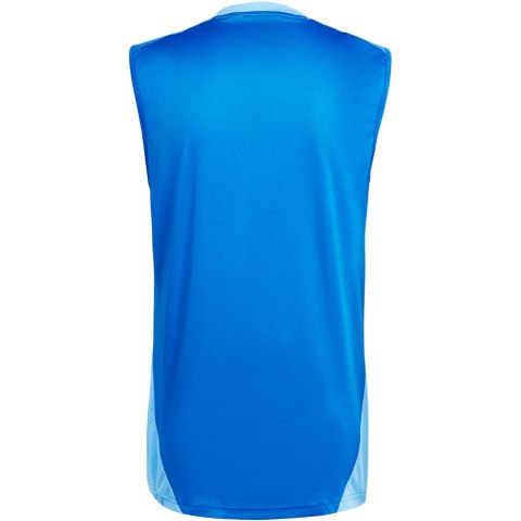 Koszulka męska adidas Tiro 24 Competition Training Sleeveless Jersey niebieska IR5475