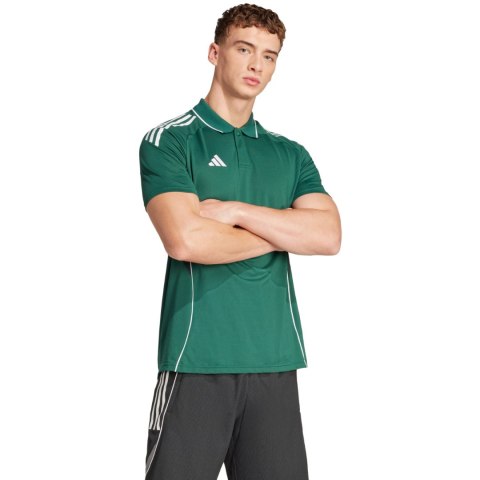 Koszulka męska adidas Tiro 25 Competition Polo zielona JY1897