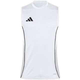 Koszulka męska adidas Tiro 25 Competition Sleeveless Jersey biała JJ1522