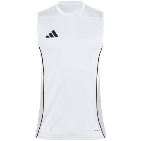 Koszulka męska adidas Tiro 25 Competition Sleeveless Jersey biała JJ1522