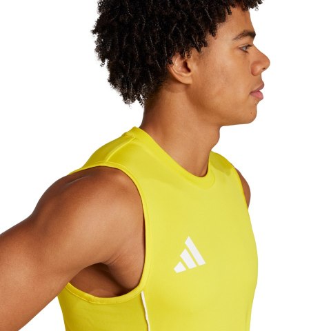 Koszulka męska adidas Tiro 25 Competition Sleeveless Jersey żółta JI8954