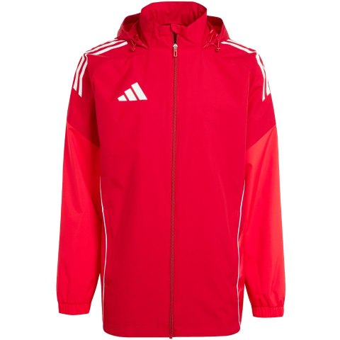 Kurtka męska adidas Tiro 25 Competition All-Weather czerwona JI6503
