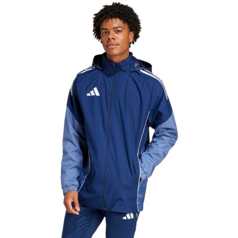 Kurtka męska adidas Tiro 25 Competition All-Weather granatowa JI6543