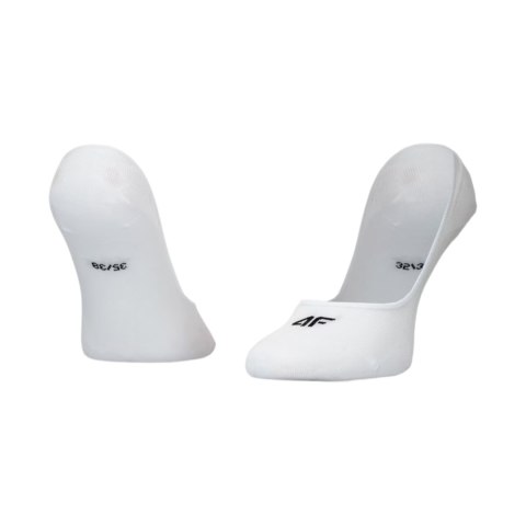 Skarpety damskie 4F F472 2 pak białe 4FWMM00USOCF472 10S