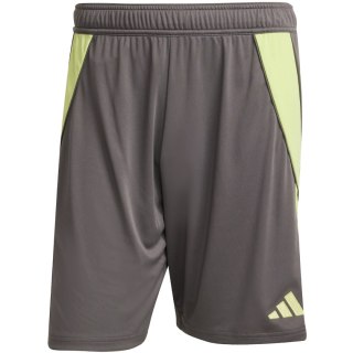 Spodenki męskie adidas Tiro 24 szaro-limonkowe JN1993