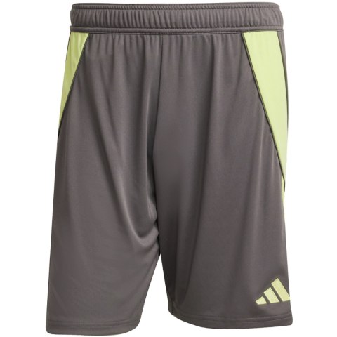 Spodenki męskie adidas Tiro 24 szaro-limonkowe JN1993