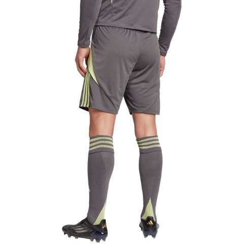 Spodenki męskie adidas Tiro 24 szaro-limonkowe JN1993