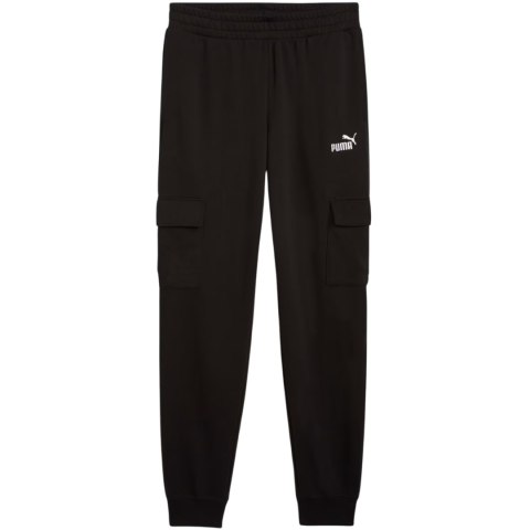 Spodnie męskie Puma ESS No.1 Logo Cargo czarne 682661 01