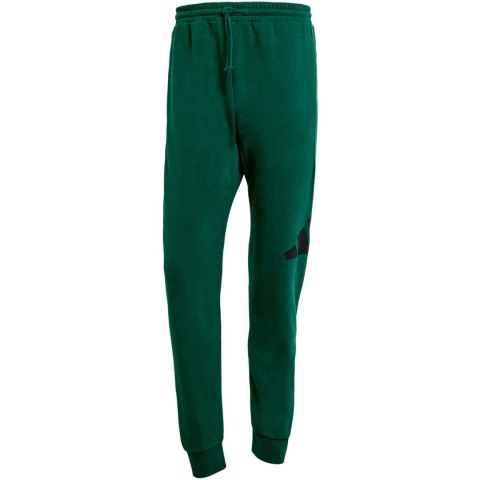 Spodnie męskie adidas Essentials Big Logo French Terry zielone JE8971