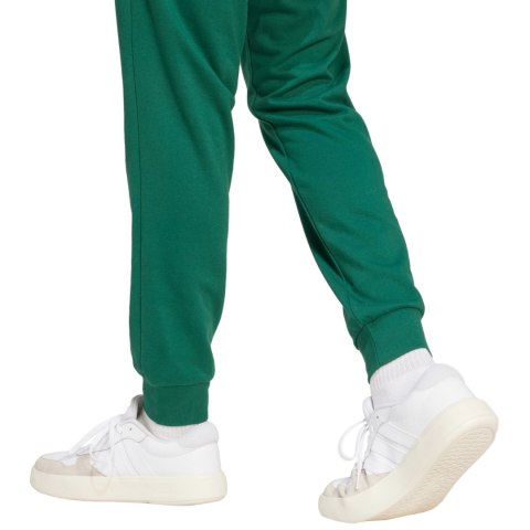 Spodnie męskie adidas Essentials Feel Cozy French Terry zielone JE3858