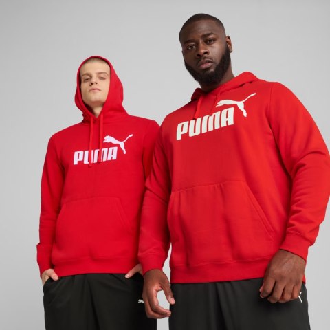 Bluza męska Puma ESS No.1 Logo Hoodie FL czerwona 682570 11
