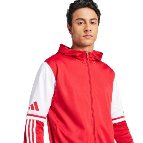 Bluza męska adidas Squadra 25 Hoody czerwona JD2990