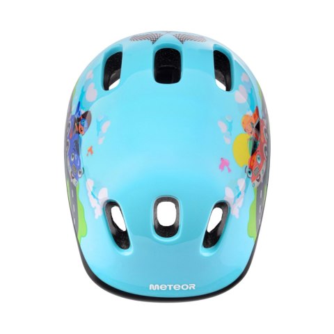 Kask rowerowy Meteor KS06 Firefighter rozm. S 48-52 cm 17441