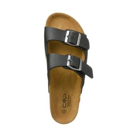 Klapki damskie CMP Eco Thalitha czarne 3Q91016U901