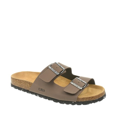 Klapki męskie CMP Eco Thalitha brązowe 3Q91017Q925