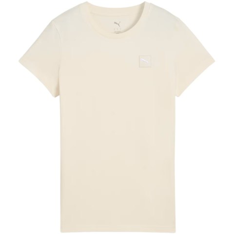 Koszulka damska Puma ESS Elevated Tee beżowa 685016 99