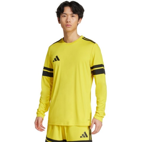 Koszulka męska adidas Squadra 25 Long Sleeve Jersey LM żółta JF6077