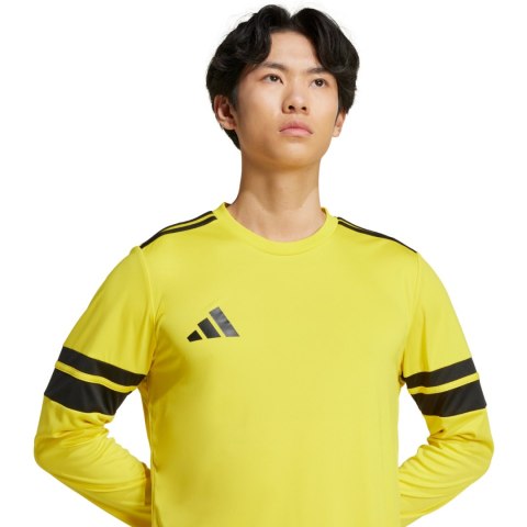 Koszulka męska adidas Squadra 25 Long Sleeve Jersey LM żółta JF6077