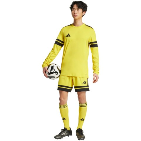 Koszulka męska adidas Squadra 25 Long Sleeve Jersey LM żółta JF6077