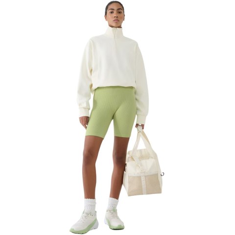 Legginsy damskie 4F FNK F014 jasna zieleń 4FWSS25TFSTF014 42S