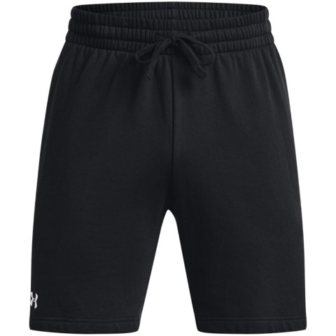 Spodenki męskie Under Aromur Rival Fleece czarne 1379779 001