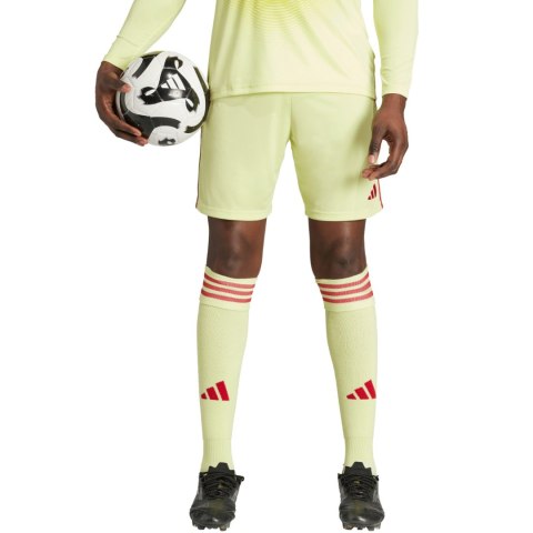 Spodenki męskie adidas Tiro 24 żółto-czerwone JI6090