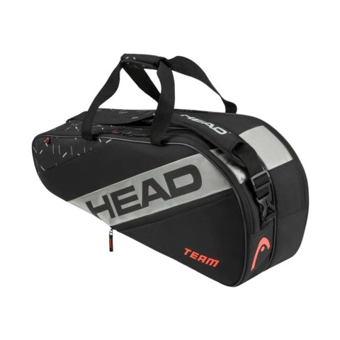 Torba tenisowa Head Team Racquet Bag M czarno-szara 262224