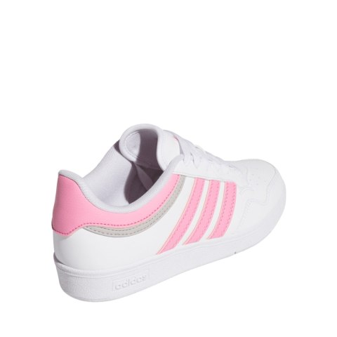 Buty dla dzieci adidas Hoops 4.0 biało-różowe JI0900