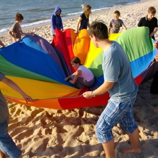 Chusta animacyjna profesjonalna 3 m Akson