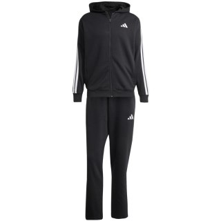 Dres męski adidas Colorblock Hooded Tracksuit czarny JL8599